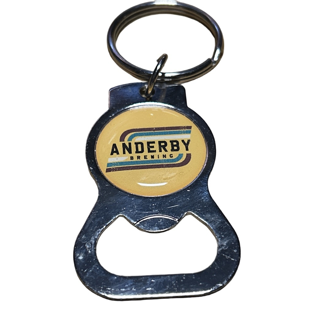 Anderby Brewing Bottle Opener Silver Yellow One Size